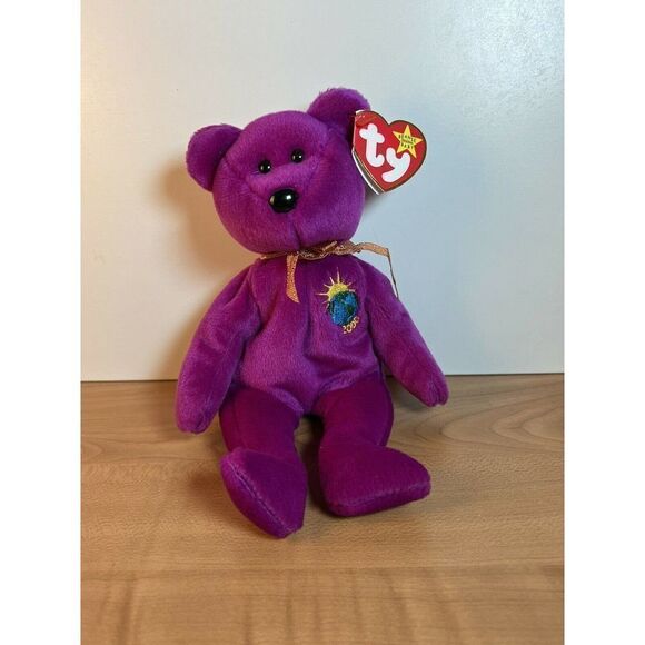 Ty Beanie Babies Millennium Bear Birthday January 1 1999 - Picture 1 of 9
